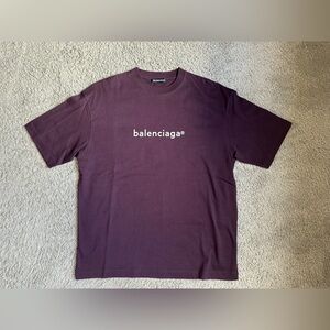 Balenciaga Logo Tee Size Small- new without tags